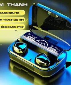 Tai Nghe Không Dây Bluetooth M10 Nút Cảm Ứng Tự Động Kết Nối Chống Nước Chống Ồn